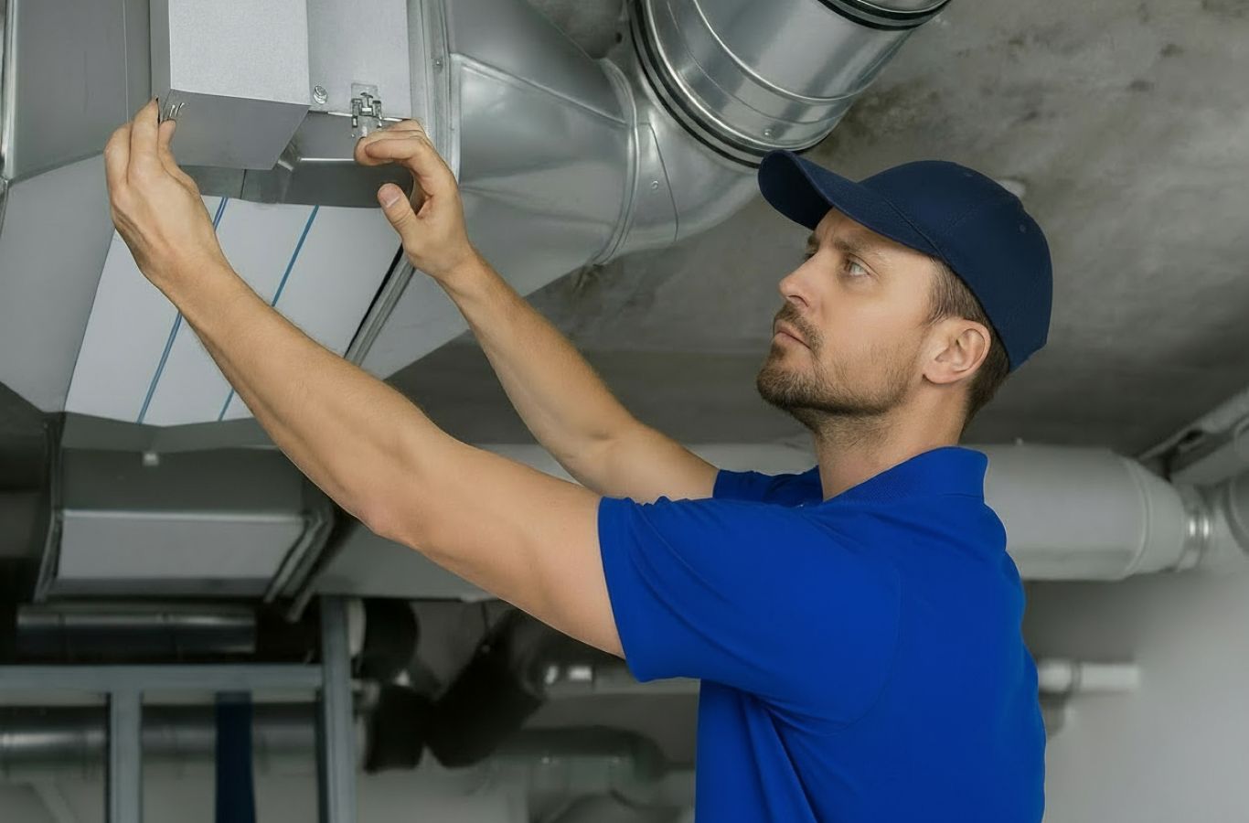 Right Guys Heating and Air expert handling heating services in Weddington, NC with advanced tools and proven local expertise. Heating Services Near Me.